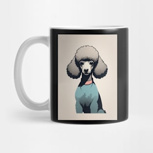 Poodle Dog 1 - Japanese Old Vintage Mug